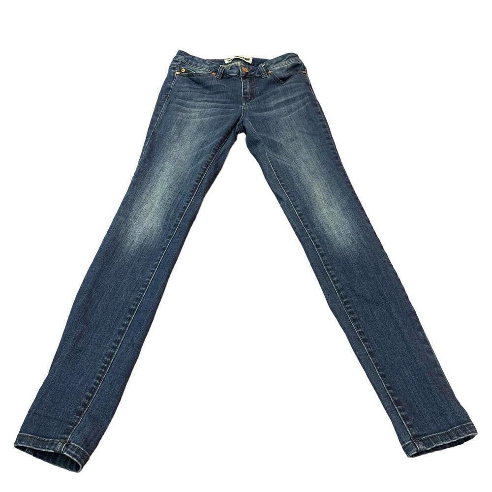 Noisy May Skinny Fit Mid Rise Blue Jeans W26 L32” Super Slim Leg Lucy​​​​